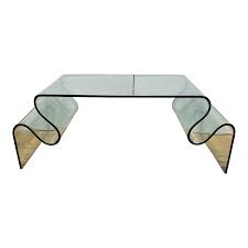 Beautifully hand crafted and seamlessly joined with the grain of each board running continuous through the table. Modern Style Curved Glass Waterfall Coffee Table Design Plus Gallery