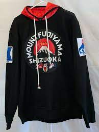 Iro Ochi Hooded Sweatshirt Size Large Mount Fujiyama New With Tags Fashion Clothing Shoes Accessories Hooded Sweatshirts Hooded Sweatshirt Men Sweatshirts