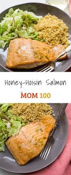 Honey Hoisin Salmon The Mom 100 Recipe Quick Salmon Recipes Easy Seafood Recipes Seafood Recipes Healthy