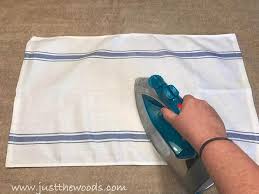 super easy diy no sew curtains by just