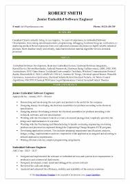 Embedded Software Engineer Resume Samples Qwikresume
