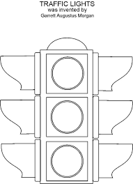 Free to download and print. Traffic Lights Coloring Printable