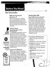Storytelling describes the social and cultural activity of sharing stories, sometimes with. Commonlit The Storyteller Student 1 2 Major Steadman Pdf Name Class The Storyteller By Saki 1888 Hector Hugh Munro 1870 1916 Was A British Author Course Hero