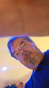 Dyeing hair blue for block party fun