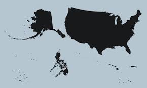 Japan superimposed over the east coast of the united states oc. How The Us Has Hidden Its Empire Us News The Guardian