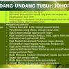Diperkenalkan oleh sultan abu bakar. 1