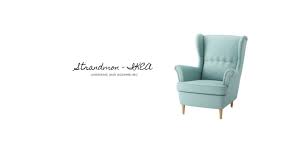 Wing chair, nordvalla dark grey. Strandmon Armchair Ikea Unboxing Assambling Youtube