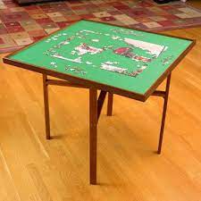 Turn all the bottle caps and lids you collect over the summer into super fun spinning tops! Square Spinner With Stand Bits And Pieces Puzzle Table Puzzle Room Jigsaw Puzzle Table