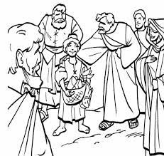 Fill in picture of loaves and fishes coloring activity kids. Http Www Gotyourhandsfull Com Wp Content Uploads 2014 05 5 Loaves And 2 Fish Coloring Page Sunday School Bible Lessons Bible Stories For Kids Childrens Bible