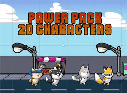 Pawer Pack 2d Characters A 20dogs Sponsored 3d Pack Pawer Characters Characters 2d Character Character Unity