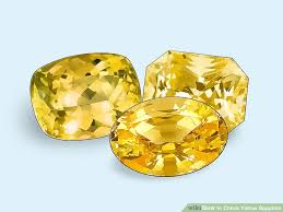 3 Ways To Check Yellow Sapphire Wikihow