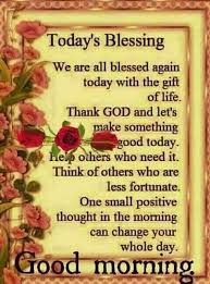 Good Morning Spiritual Blessings Good Morning Inspirational Quotes Morning Blessings Morning Greetings Quotes