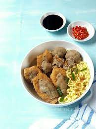 Tahu Bakso Kuah Bumbu Lada Hitam Makanan Makanan Dan Minuman Bakso