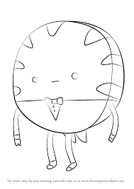 Learn How To Draw Peppermint Butler From Adventure Time Adventure Time Step By Step Adventure Time Tattoo Adventure Time Drawings Adventure Time Marceline