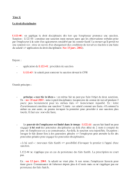 Check spelling or type a new query. Resume Sur Le Droit Disciplinaire 1 Partie Docsity