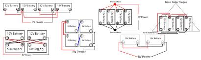 Home electrical outlets wiring basics wiring diagrams. How To Wire Multiple 12v Or 6v Batteries To An Rv