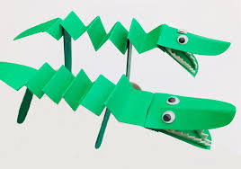 Kids crafts for toddlers, preschoolers and kids of all ages. Cool Crocodile Popsicle Stick Craft For Kids Fun Kids Crafts