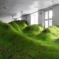 snoissǝrdmi sʎseǝh x perkristiannygard on hungryearth art nature kunstinstallation konzeptkunst grune kunst