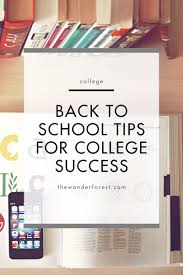 Back To School Tips For College Success College Success College Guide School Hacks