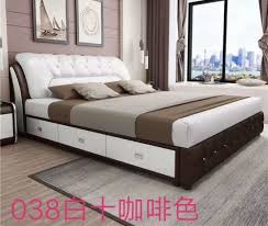 Please confirm the item location (ny or nj). China Modern Home Furniture Fabric Leather Cushion Headboard Bedroom Wood Double Bed China Leather Bed Solid Wood Bed