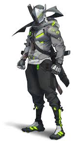 Genji Overwatch 2 Art Today i wanted to take a look at one approach to start painting in some type of skin tone into your own characters!