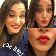 Wearing red for teacher appreciation week