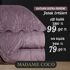 Haftanin Ekstra Indirimi Icin Sizleri Maltepepark Madame Coco Ya Davet Ediyoruz Cift Yatak Kisilik
