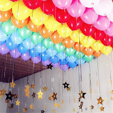 Balon Pesta Latex 10 Pcs Colorful Metallic Karet Party Balloon Ulang Tahun Dekorasi Warna Warni Lazada