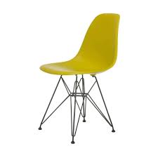 Eames Plastic Side Chair Stuhl Dsr Mit Kunststoffgleitern Senf Schwarz Neue Ma Szlig E Jetzt Bestellen Unter Https Moebel Laden Eames Stuhle Esszimmerstuhle