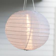 Led Solar Lampion Miami Weiss Solarleuchten Lampions Laterne