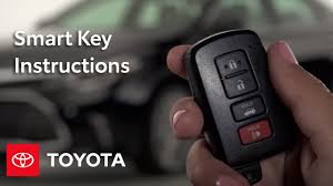 How To Lock Unlock And Start Your Car With Toyota Smart Key Earnhardt Toyota