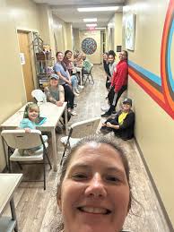 Never a dull moment! Our food recovery volunteers stayed safe during our  last week's shift