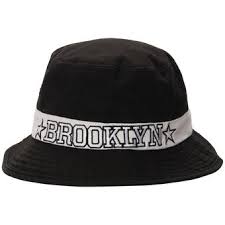 Men's Brooklyn Nets adidas Black Lifestyle Bucket Hat