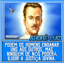 A woman of divine name unites them all. Justica Divina Andre Luiz Verdade Luz