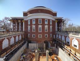 The thomas jefferson building, containing some of the richest public interiors in the united states, is a compendium of the work of classically trained american sculptors and painters3. John G Waite Associates Restores Thomas Jefferson S Rotunda Traditional Building Marble Columns Restoration