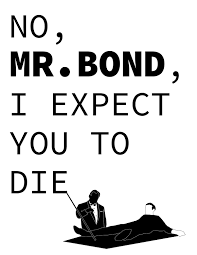 James Bond Goldfinger Quote Digital Print Etsy James Bond Quote James Bond Goldfinger James Bond