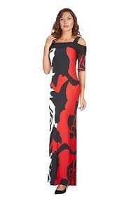 Frank Lyman Women’s Maxi Dress Red/Black