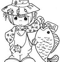Todos já ouviram falar que pescador é bom para contar histórias, não é mesmo? Desenho De Dia Do Pescador Para Colorir Tudodesenhos