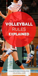 Play is typically organized with two teams organized in a formation on either side of a net. Basic Volleyball Rules And Officiating