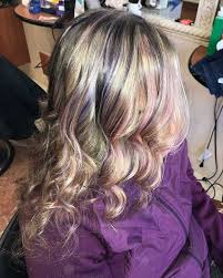 Blonde highlights on dark hair are making a comeback. 15 Versatile Purple Highlights On Blonde Hair For Women Wetellyouhow