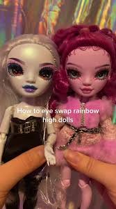 Rainbow High Dolls Custom Eyes