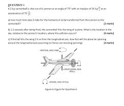 See full list on wired.com Solved M Question 6 A 2 Kg Cannonball Is Shot Out Of A Ca Chegg Com