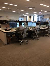 Open Seating Workplace Enviro J P Morgan Office Photo Glassdoor