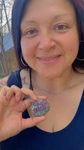 Found a rock at Sam's Club, left it for someone else