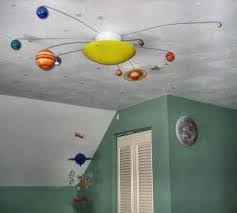 Solar System Ceiling Light With Revolving Planets For A Planet Baby Nursery Or Kids Room Theme The Ma Solar System Room Space Themed Nursery Themed Kids Room