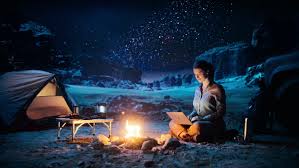 As the ceo of midnight camping, i am crazy over adventure and exploring nature. Night Tent Camping In Canyon Stock Video 100 Royaltyfri 1067850620 Shutterstock
