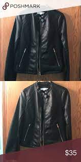 New York And Company Faux Leather Jacket Faux Leather Jackets Leather Jacket Black Faux Leather Jacket