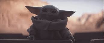 Baby Yoda Gifs Get The Best Gif On Giphy Yoda Gif Star Wars Art Star Wars Memes