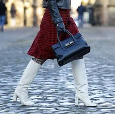 What to wear with leather leggings and ankle boots? Best White Boots How To Wear White Boots