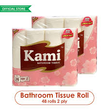 Some brands provide softer toilet paper, while others do a better job when it comes to making toilet paper that is easier to rip off the roll. Kami Bathroom Tissue 24s X 2 48 Rolls Lazada Ph